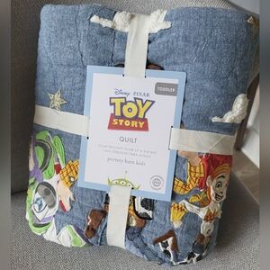 Pottery Barn Kids Toy Story toddler quilt